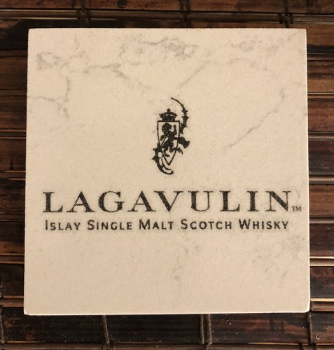 Lagavulin marble coaster - lagavulin,