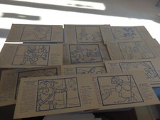 11 Nabisco Shredded Wheat Nursery Rhymes Cards 1930s