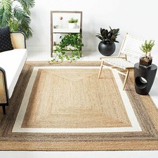 Rug Jute Carpet Mat  Area Rug