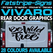 to fit VAUXHALL VIVARO WILD