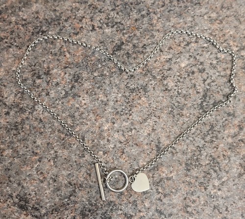 Heart toggle necklace - toggle,