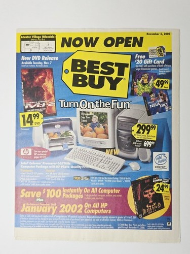 Best buy november - best, 2000