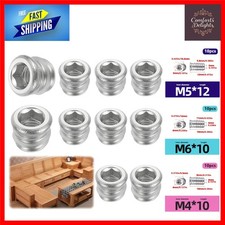 10-Pack M6 Threaded Inserts