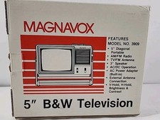 Magnavox 5" B&W TV BF3909BK