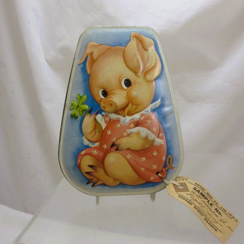 Sample tin from metal - sample, box