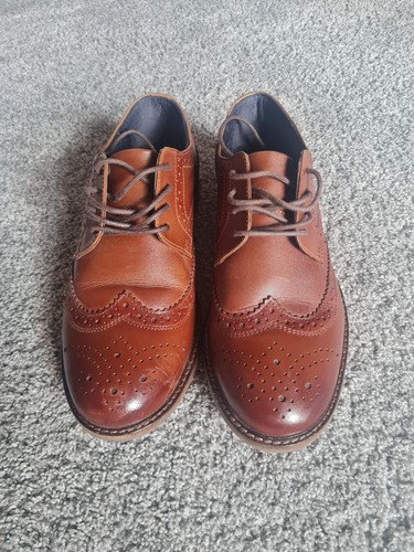 Boys next brown tan brogues - boys,