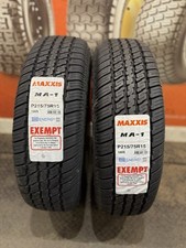 2 x 215/75 R15 Maxxis MA-1