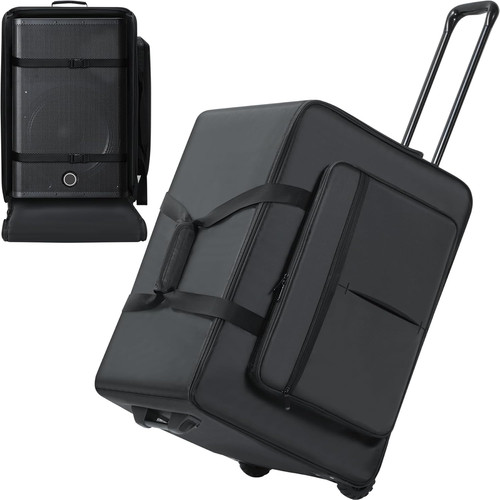 Speaker bag with - with, wheels