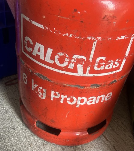 Calor gas bottle 6kg has - calor,