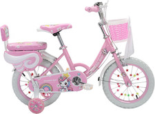 Unicorn Bow Girls pink bike