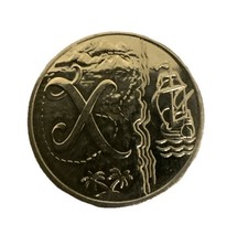 2019 Alphabet 10p Coin Letter