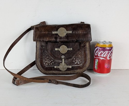 Antique moroccan leather - antique,