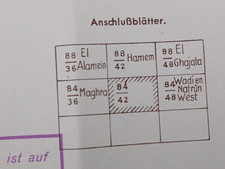 WW2 CAPTURED GERMAN map "KARET