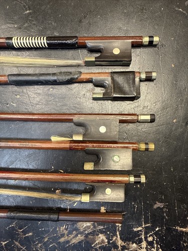 Old violin bows for repair - 6,