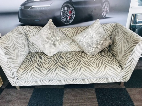 Dfs velvet silver cream - velvet, silver/cream