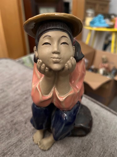 Antique shiwan mudman - antique,
