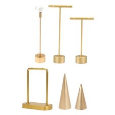 Gold Metal Jewelry Display