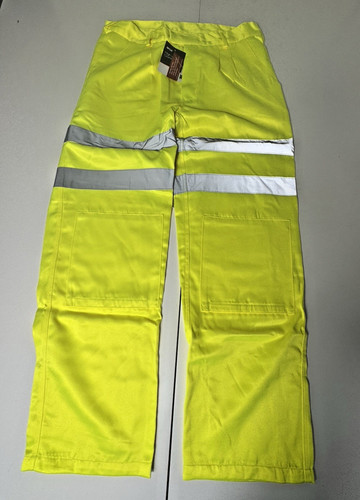 Yellow polycotton vis - polycotton, hi-vis
