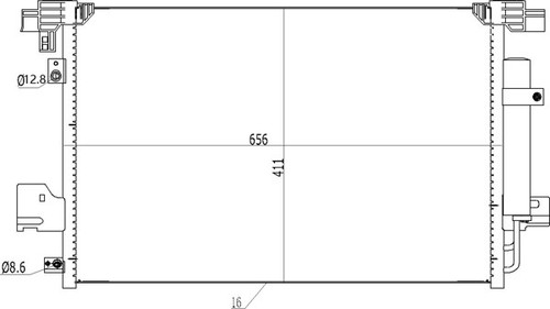 Hart 607 686 - 607, condenser,