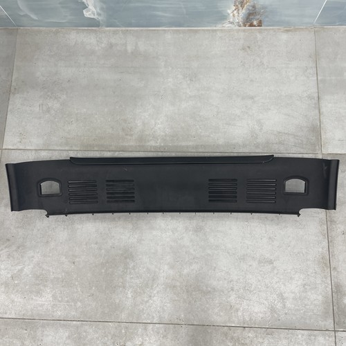 Trunk scuff plate lock - lock, trim
