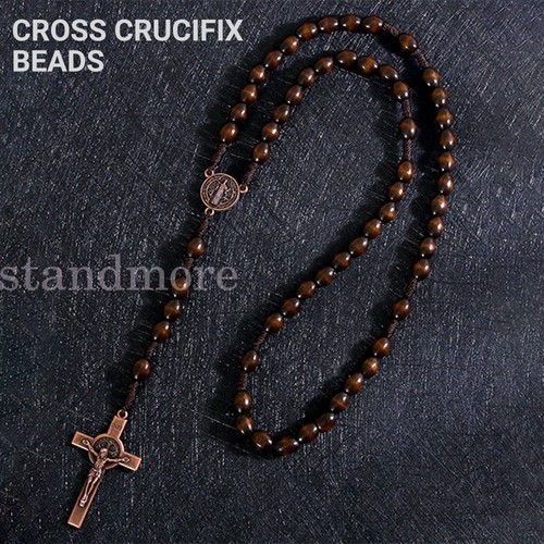 Rosary cross crucifix handmade - rosary,
