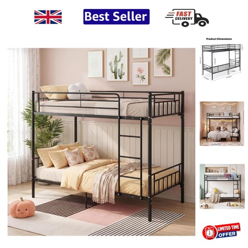 Space saving 3ft metal bed - 2x,