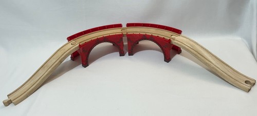 Red brick bridge viaduct - brick,