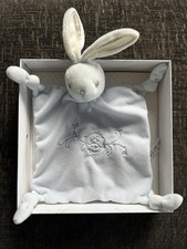 Kaloo Perle Blue Bunny Rabbit Comforter Soft Toy DouDou With Orginal Box