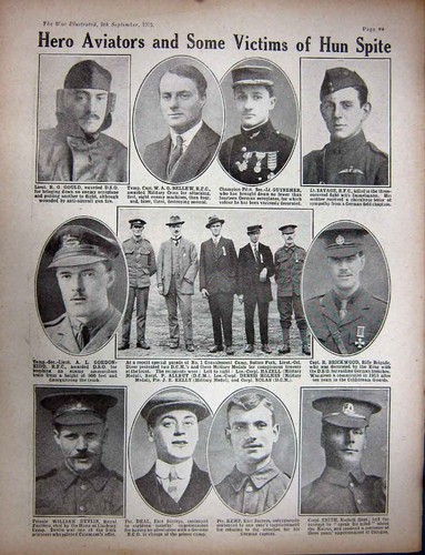 Old antique print ww1 - ww1, 1916