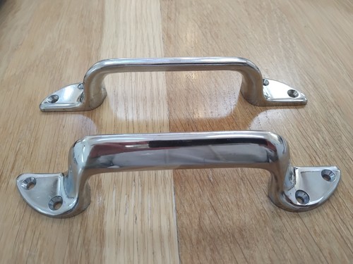 Pair 1960s vintage chrome - pair,