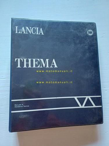 Lancia thema workshop manual - thema,