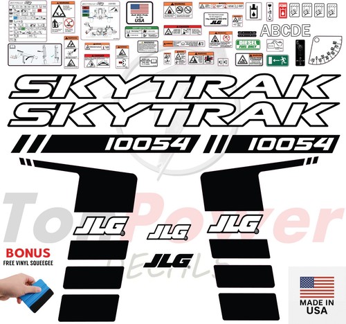 Fits jlg 10054 - jlg, decal