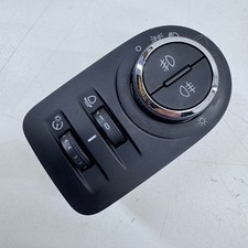VAUXHALL CORSA D HEADLIGHT SWITCH 13310335 LIGHT CONTROL DIAL BUTTON 10-14