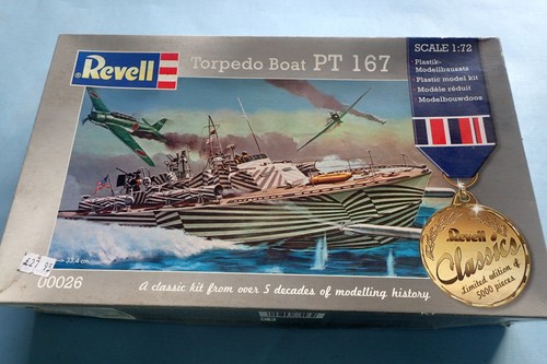 Revell torpedo boat 167 - boat,