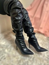 Steve Madden Vanguard Boots Size 6 Black. New In A Different Box