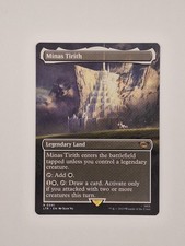 Minas Tirith - Borderless - Lord Of The Rings MTG - NM/M - R 0341