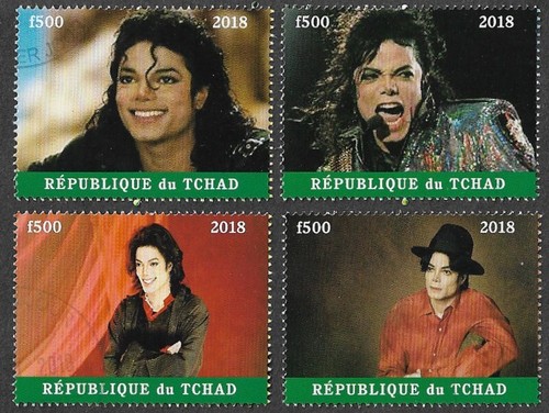 Michael jackson stamps set - stamps,