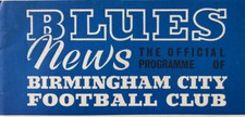 Birmingham City Programmes - *Choose from List*- Discount for Multi-buy