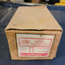 7/15" Crown Galvanized Staples