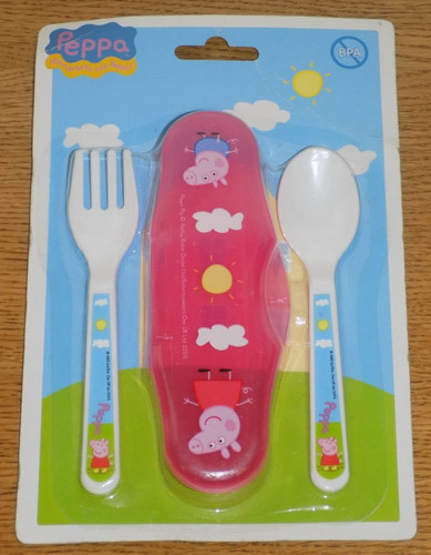 Peppa pig cutlery - peppa,