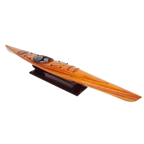 Kayak wooden boat model - wooden,