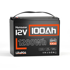 Humsienk 12V 100Ah Lithium