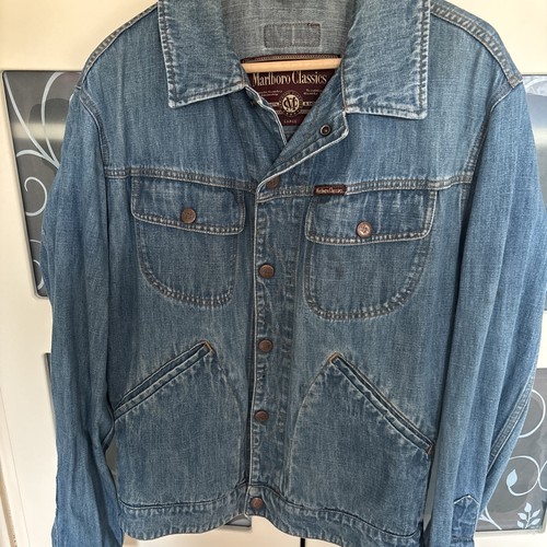 Men marlboro jean jacket - men’s,