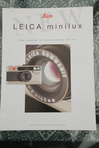 Leica minilux camera - minilux, a4