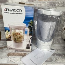 Kenwood Chef A993A Liquidiser Clear Acrylic White NEW UNUSED