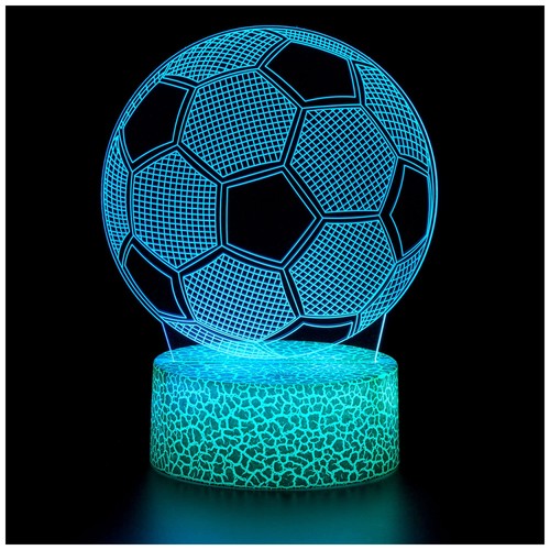 Znz football illusion lamp - 3d,