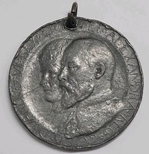 1902 King Edward VII and Queen Alexandra Coronation Commemorative Medal