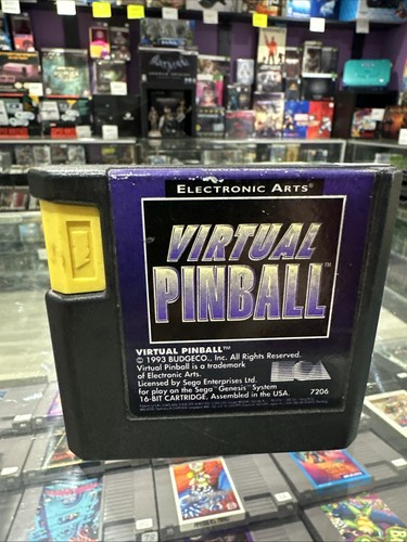 Virtual pinball sega genesis - (sega,