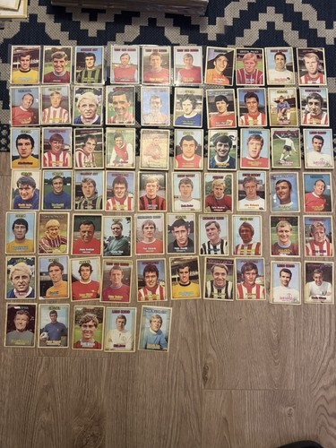 Vintage footballer cards - vintage,