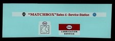 MATCHBOX TRANSFERS/DECALS -